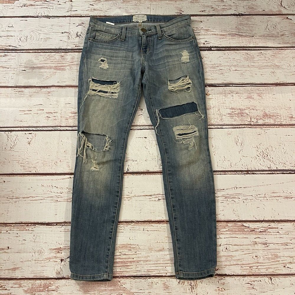 Current Elliot‎ Anthropologie The Stiletto Vintage NY Size 26 Women's Jeans